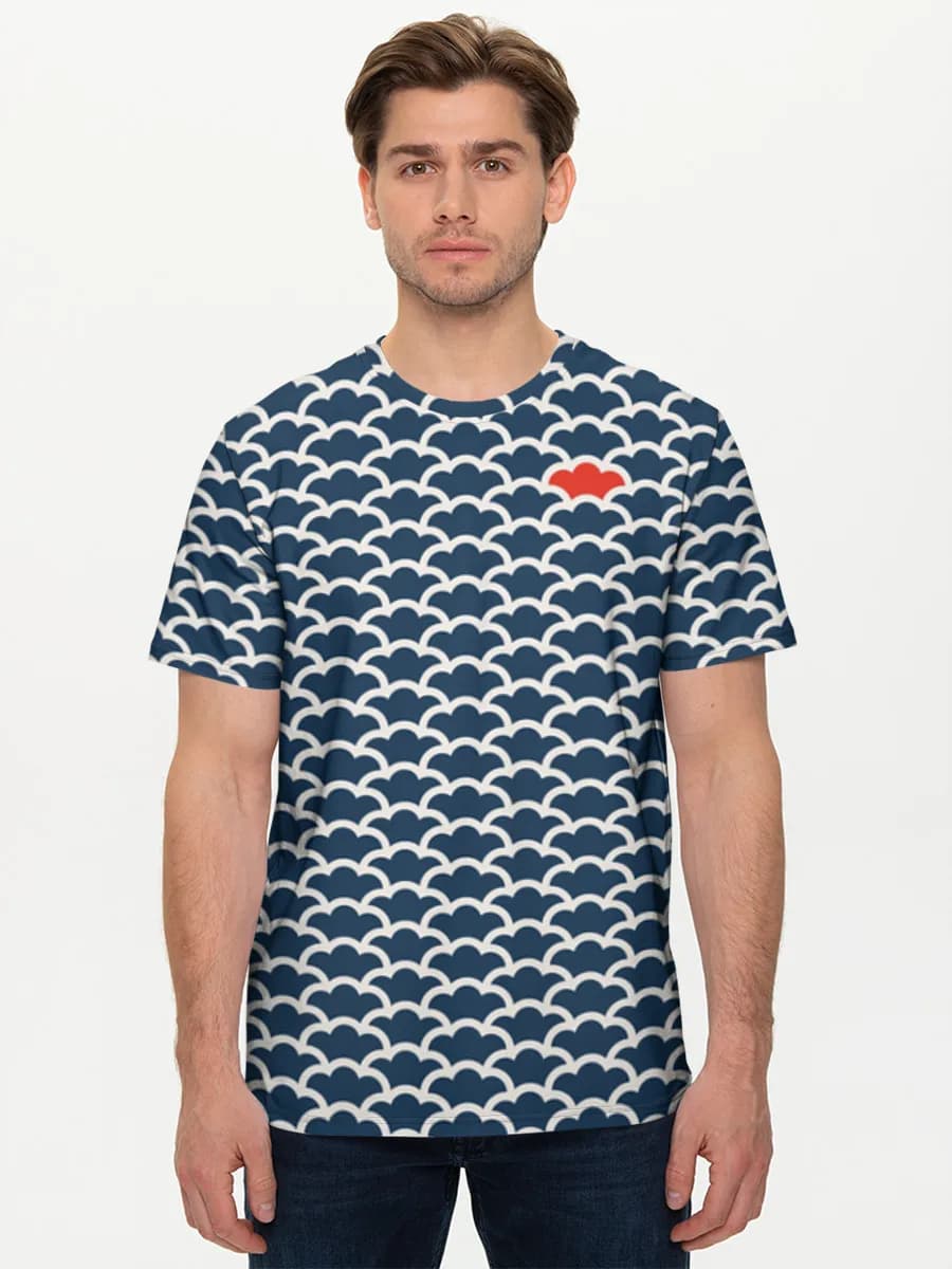 Herren Basic Baumwoll T-Shirt