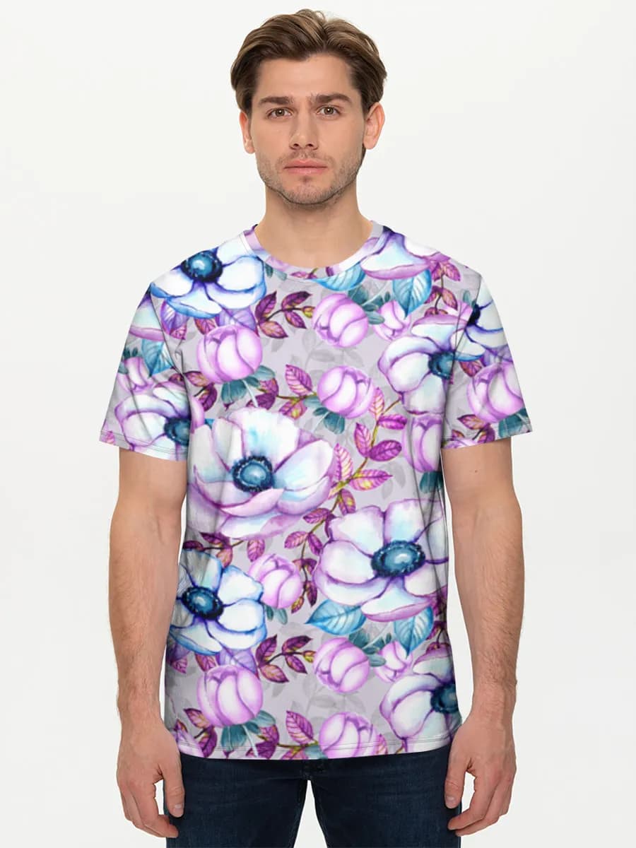 Men's basic cotton T-shirt