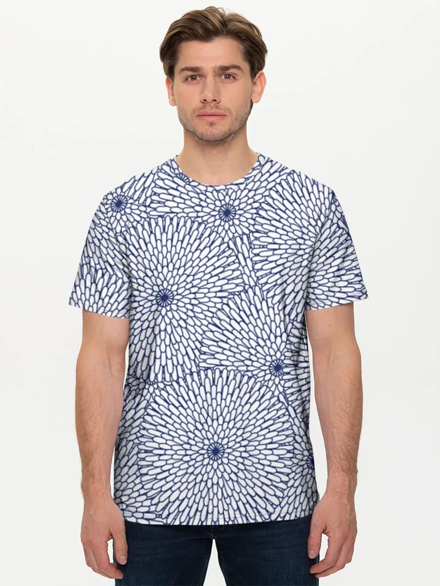 Men's basic cotton T-shirt