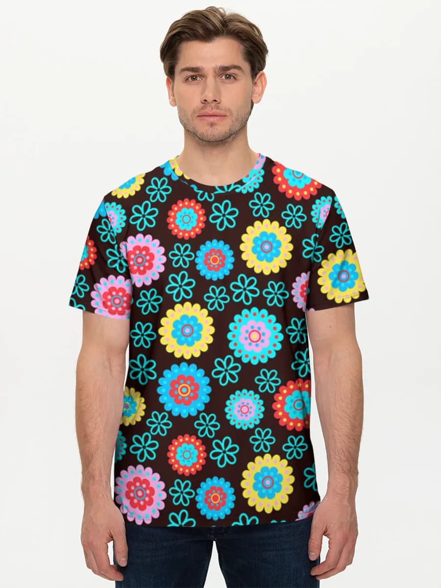 Men's basic cotton T-shirt