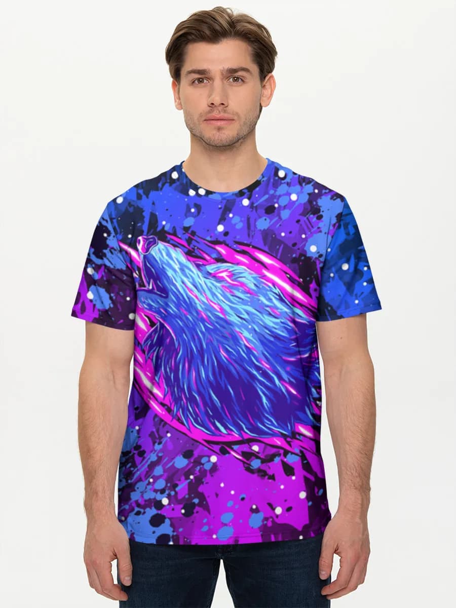 Men's basic cotton T-shirt