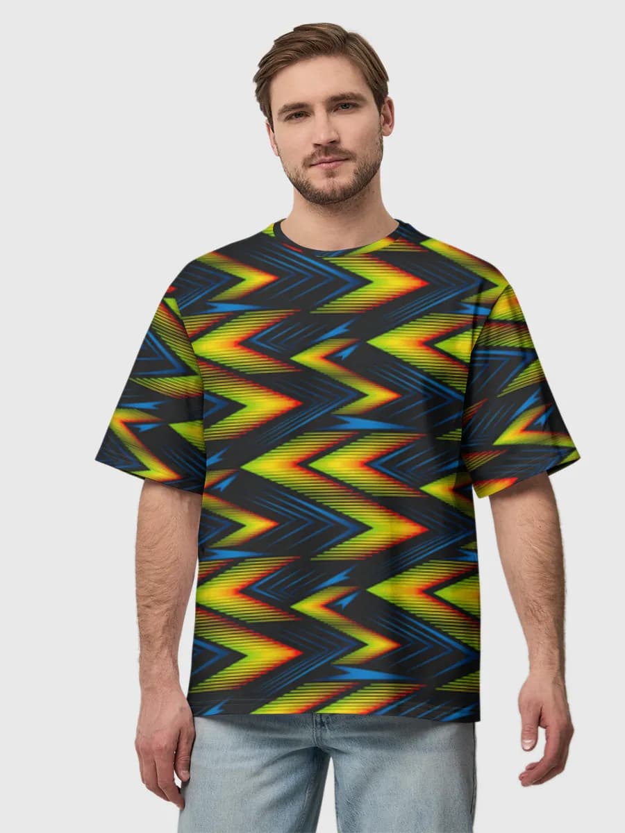 Men's oversized cotton T-shirt