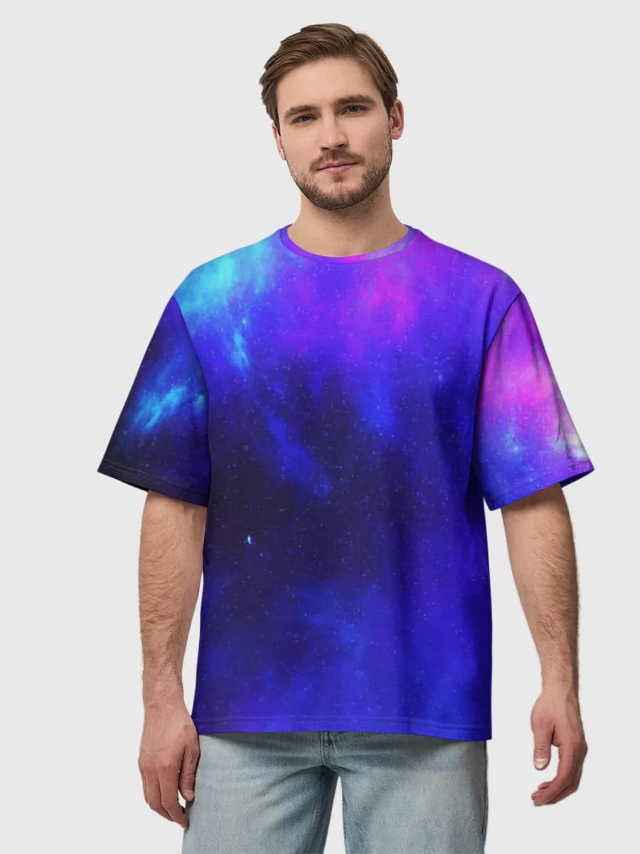 Men's oversized cotton T-shirt
