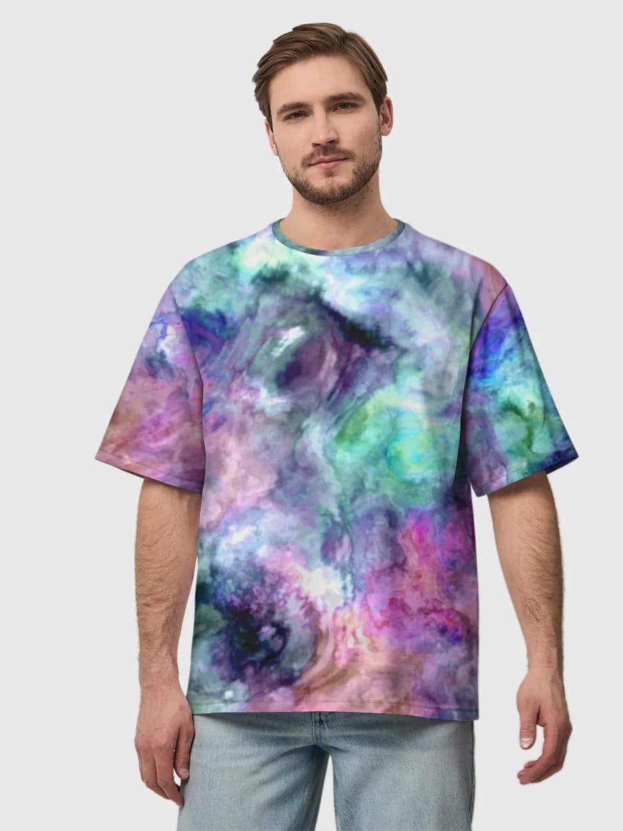 Men's oversized cotton T-shirt
