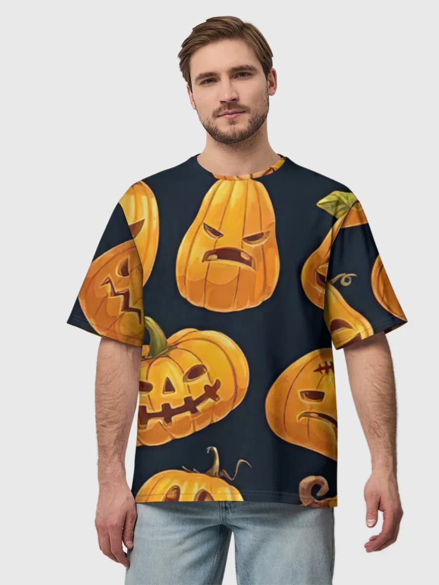 Men's oversized cotton T-shirt