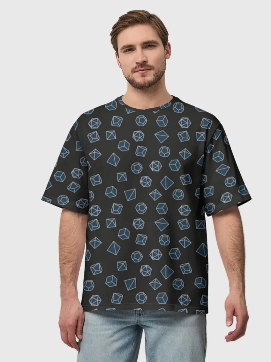 メンズ ビッグシルエット コットンTシャツ