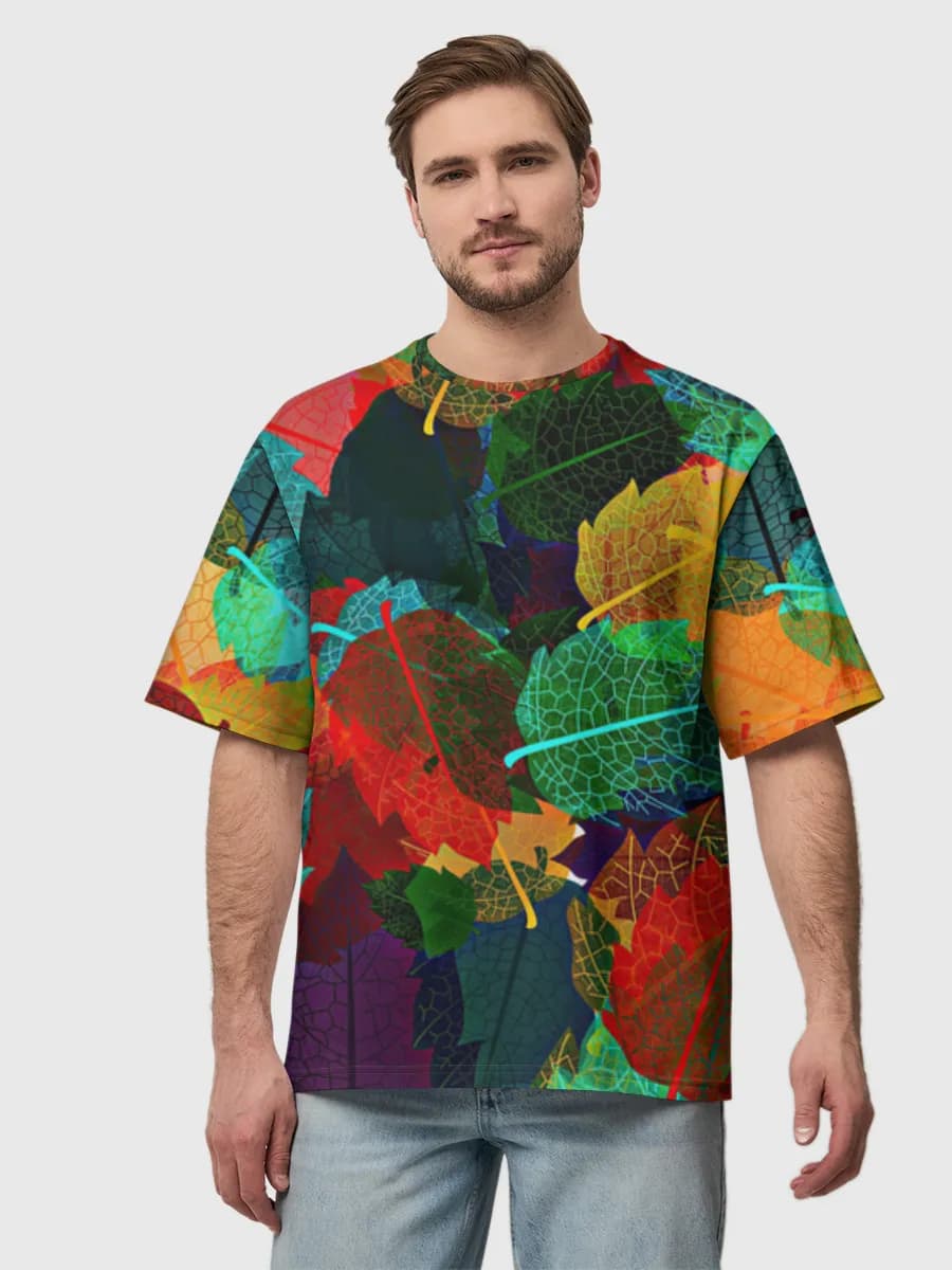 Men's oversized cotton T-shirt