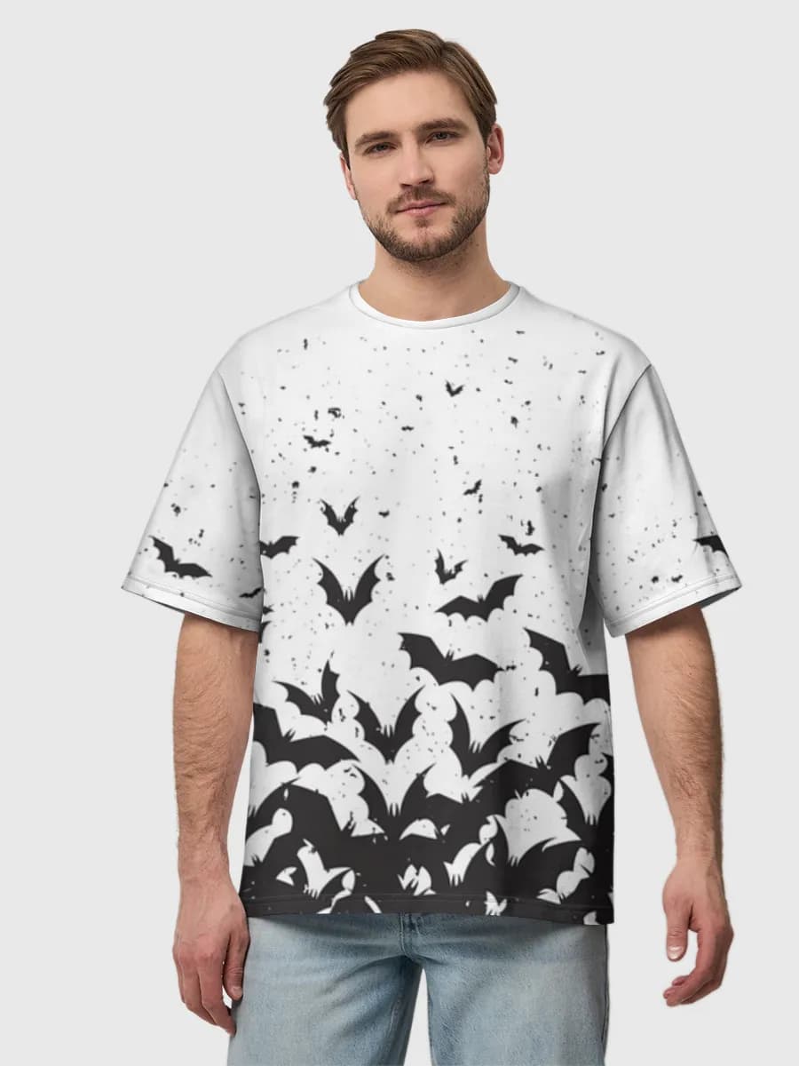 Men's oversized cotton T-shirt