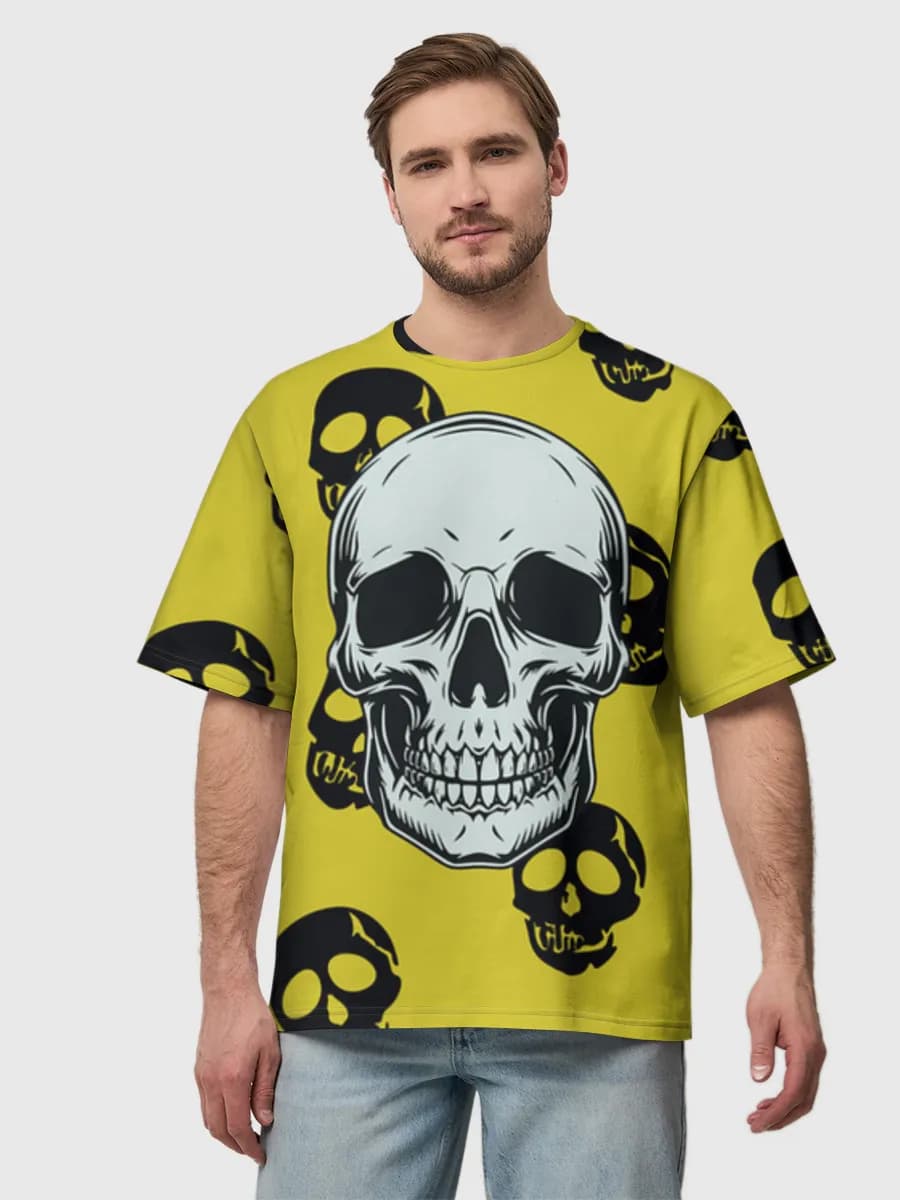 Men's oversized cotton T-shirt