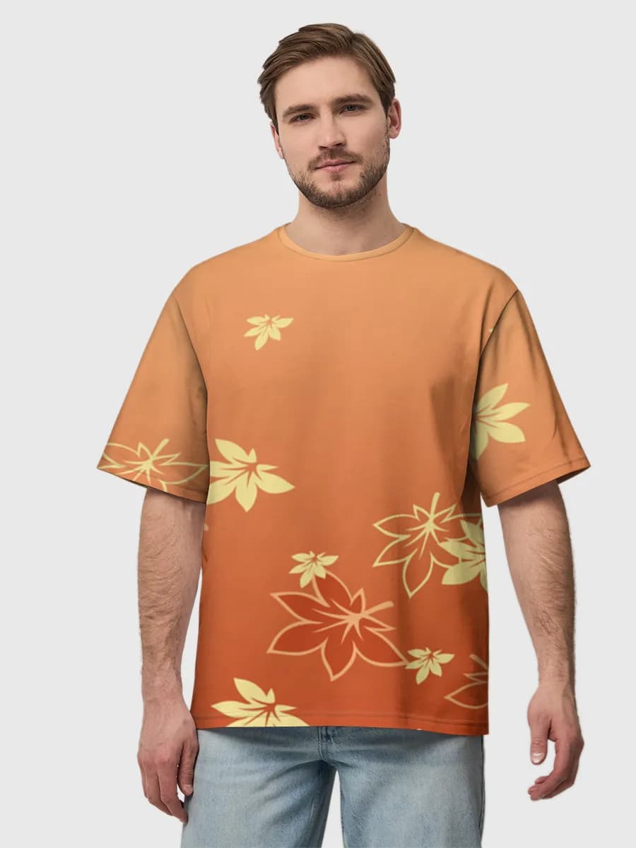 Men's oversized cotton T-shirt