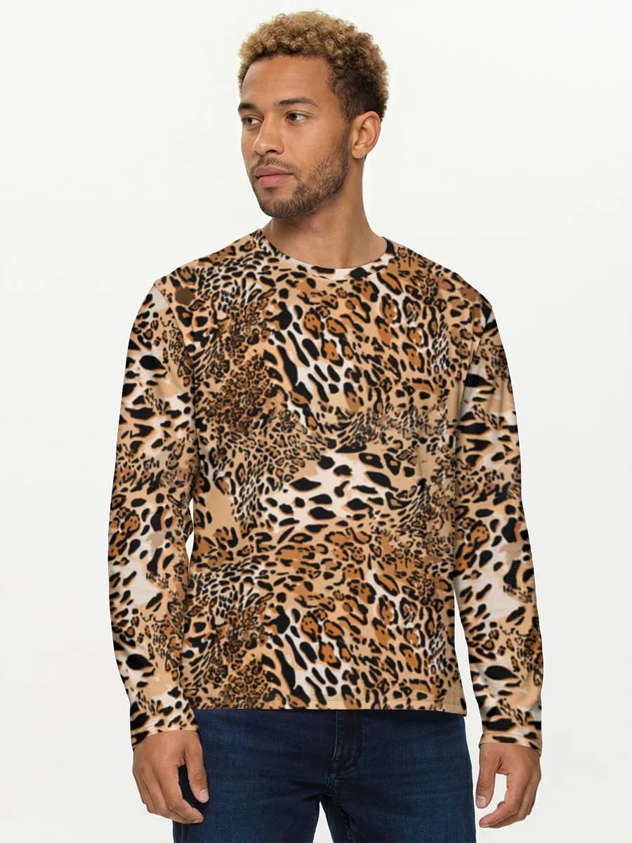 Men's cotton long sleeve shirt