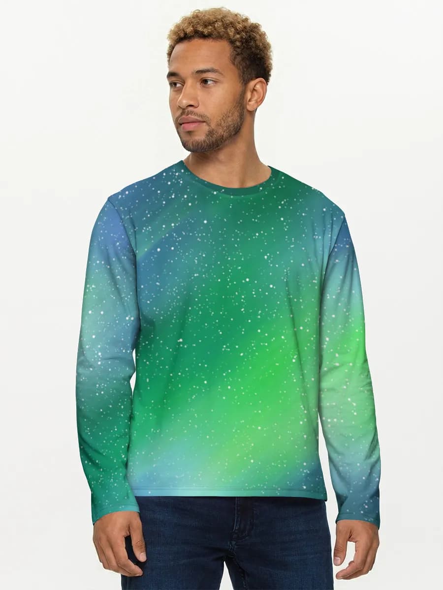 Men's cotton long sleeve shirt
