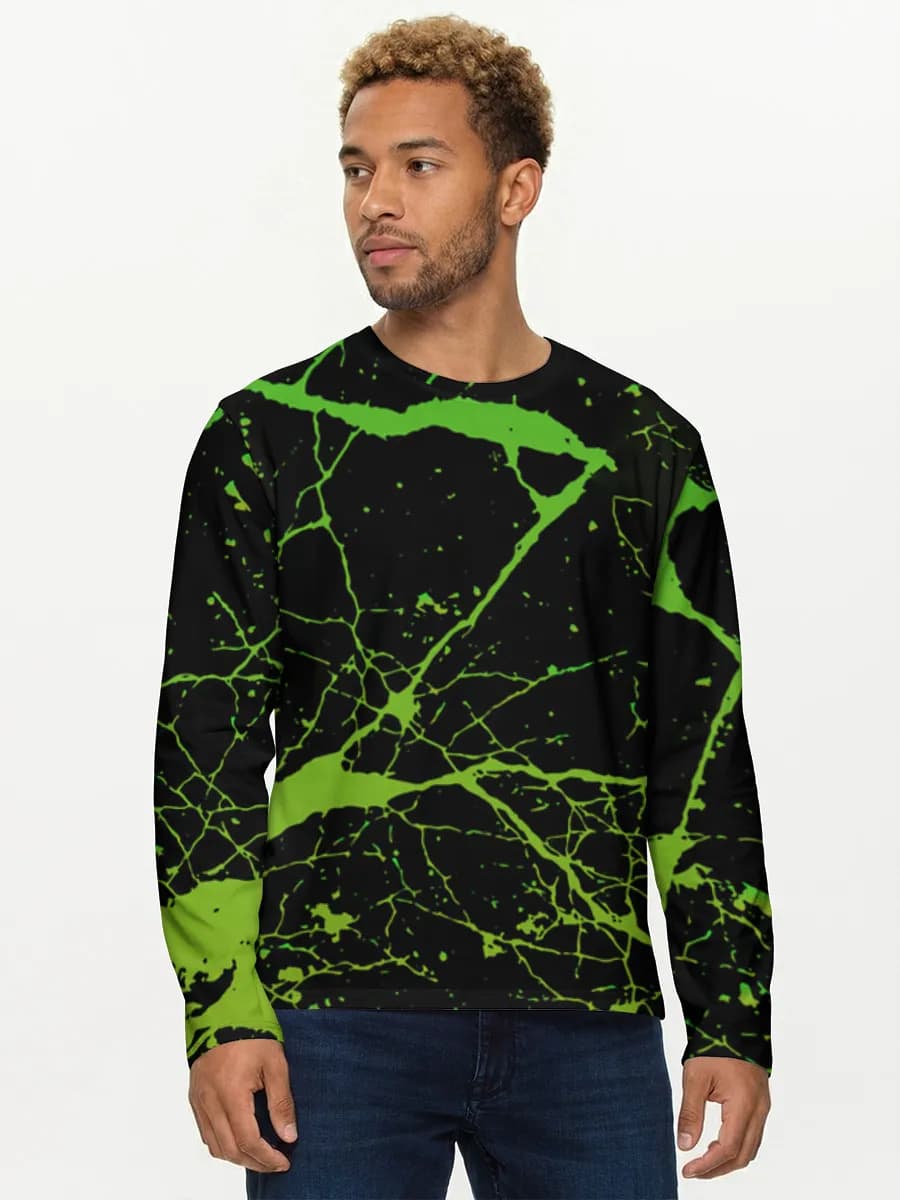Men's cotton long sleeve shirt