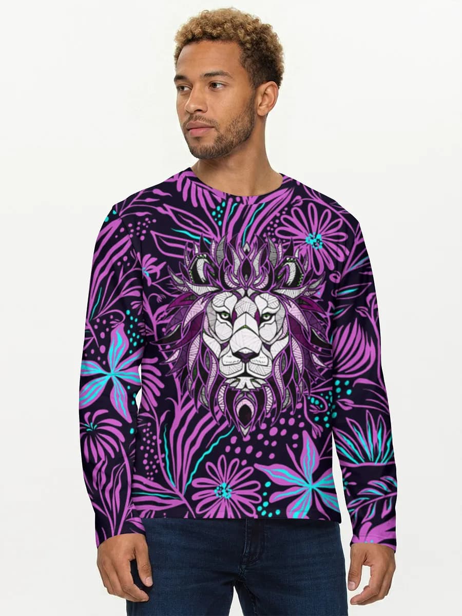 Men's cotton long sleeve shirt