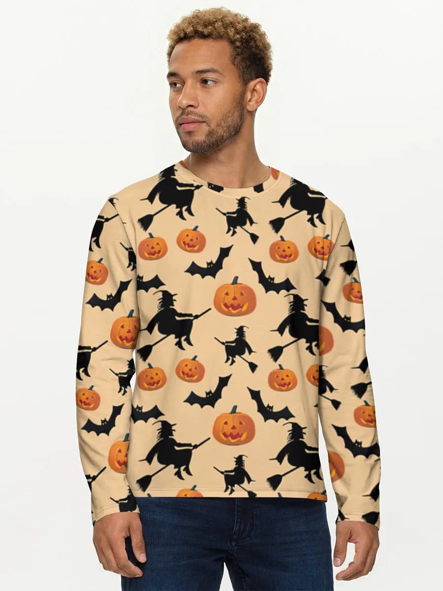 Camisa de manga larga de algodón para hombre