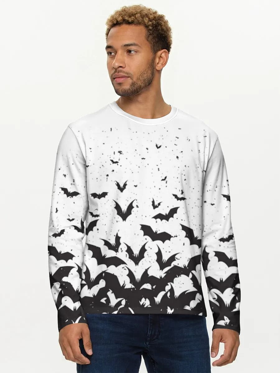 Men's cotton long sleeve shirt