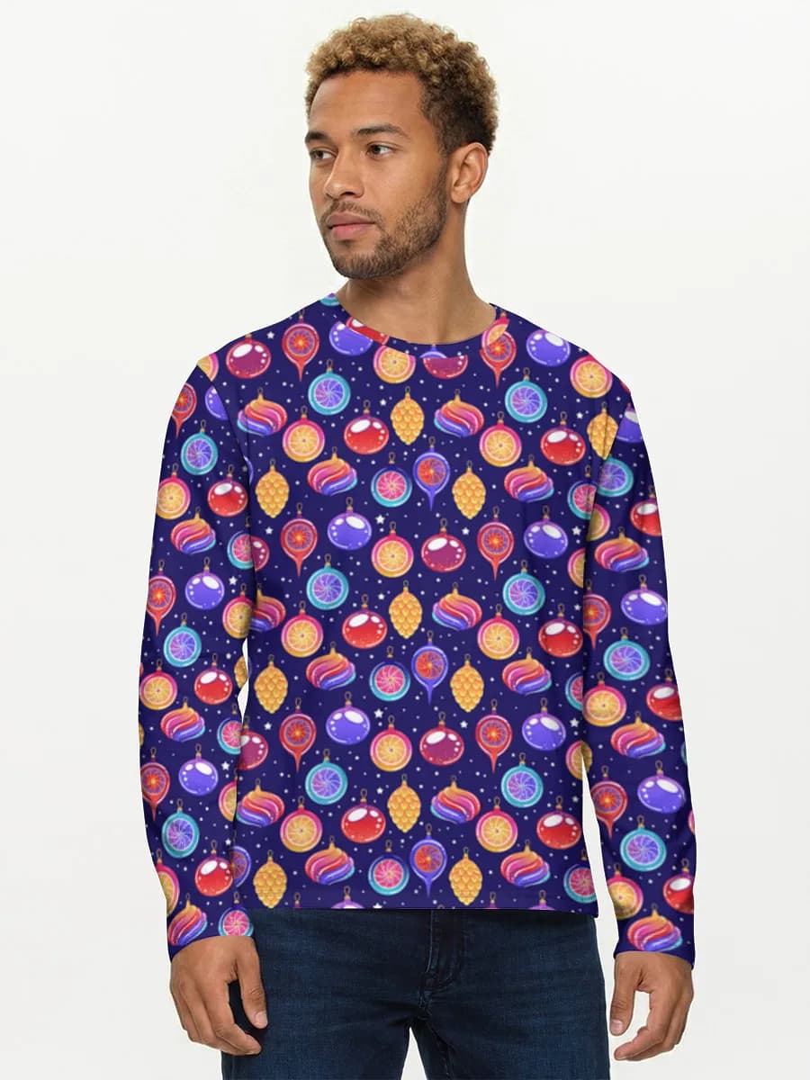 Men's cotton long sleeve shirt
