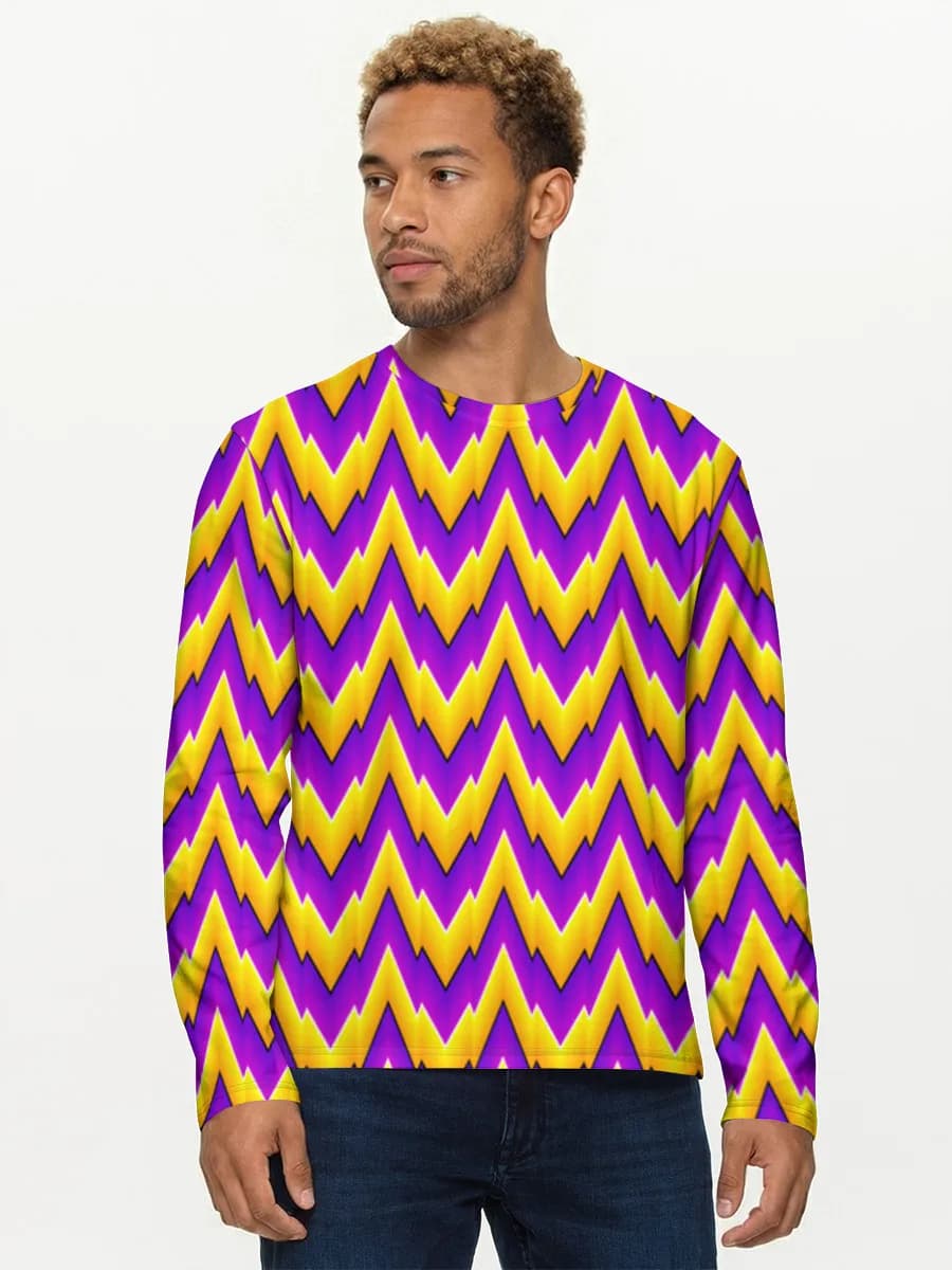 T-shirt Coton Manches Longues Homme