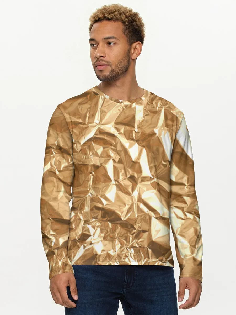 Men's cotton long sleeve shirt