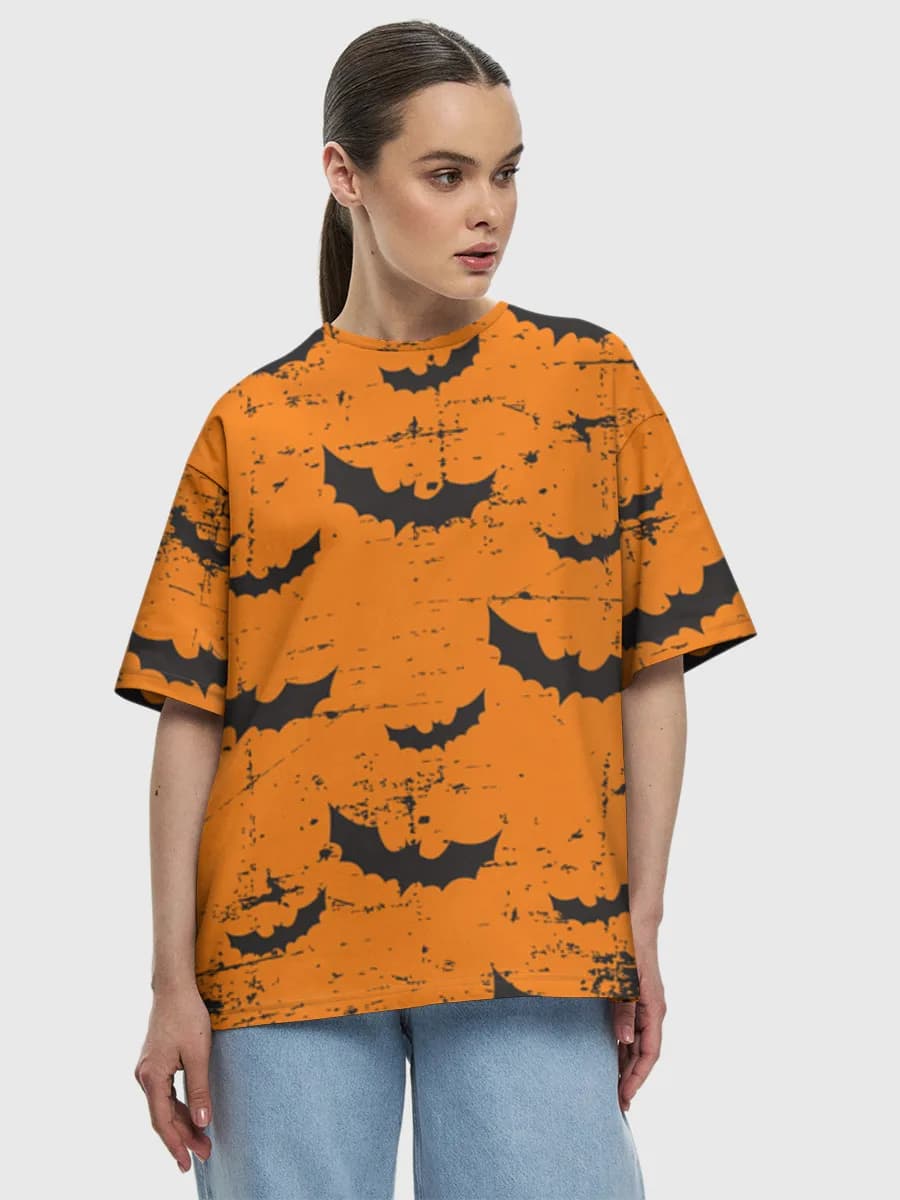 Women's oversized cotton T-shirt
