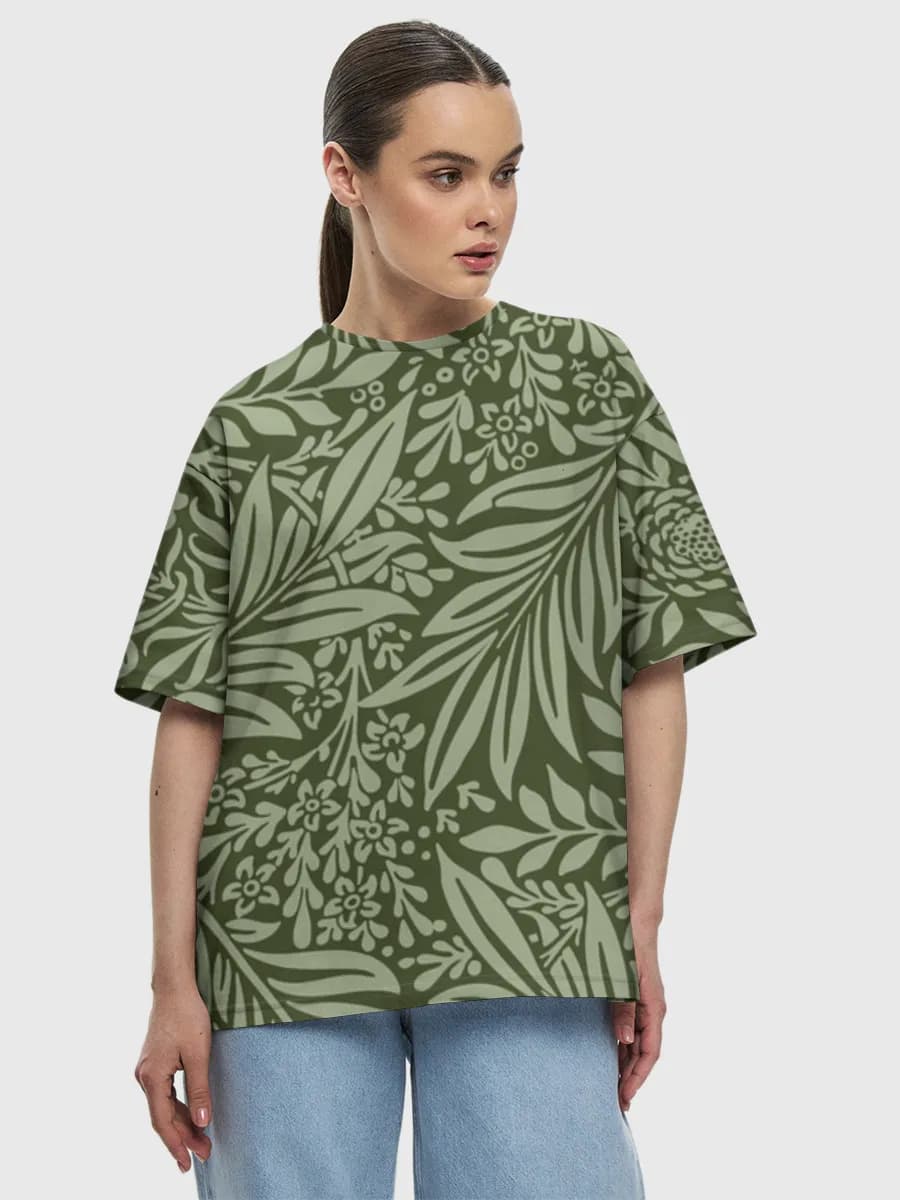 Women's oversized cotton T-shirt