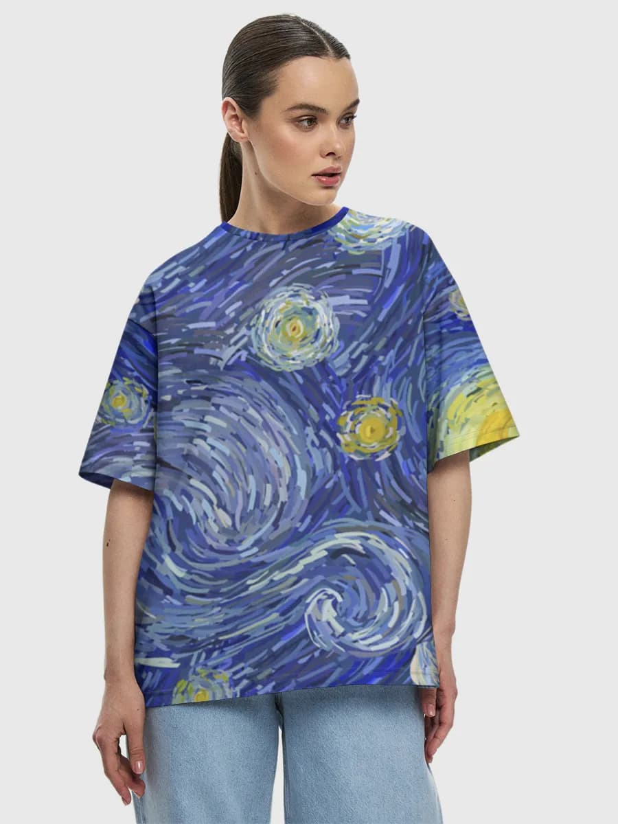 T-shirt Coton Oversize Femme