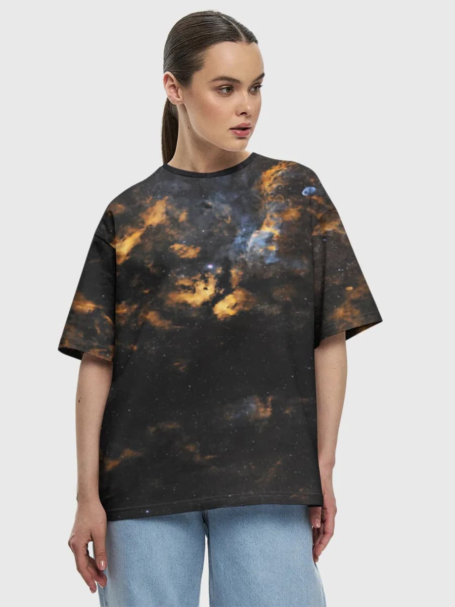 T-shirt Coton Oversize Femme