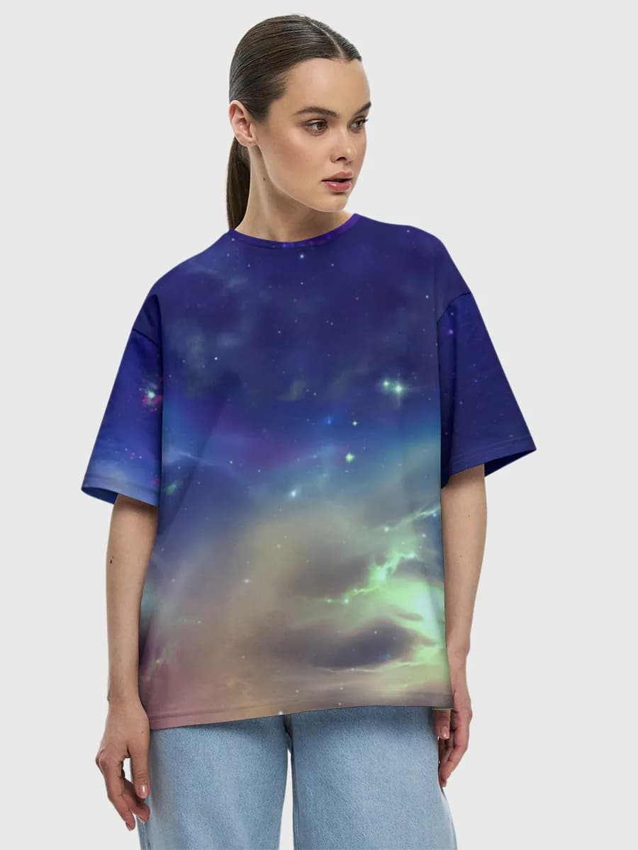 T-shirt Coton Oversize Femme