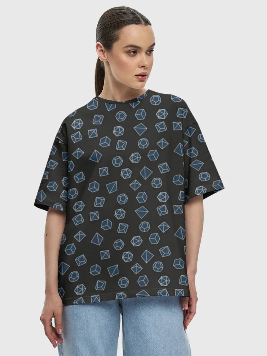 Women's oversized cotton T-shirt