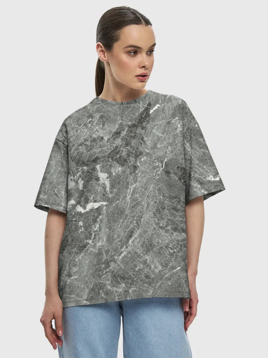 Women's oversized cotton T-shirt