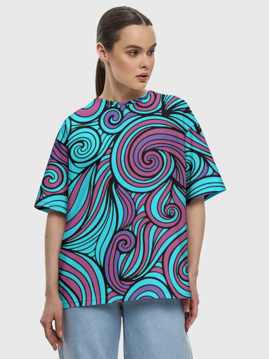 T-shirt Coton Oversize Femme