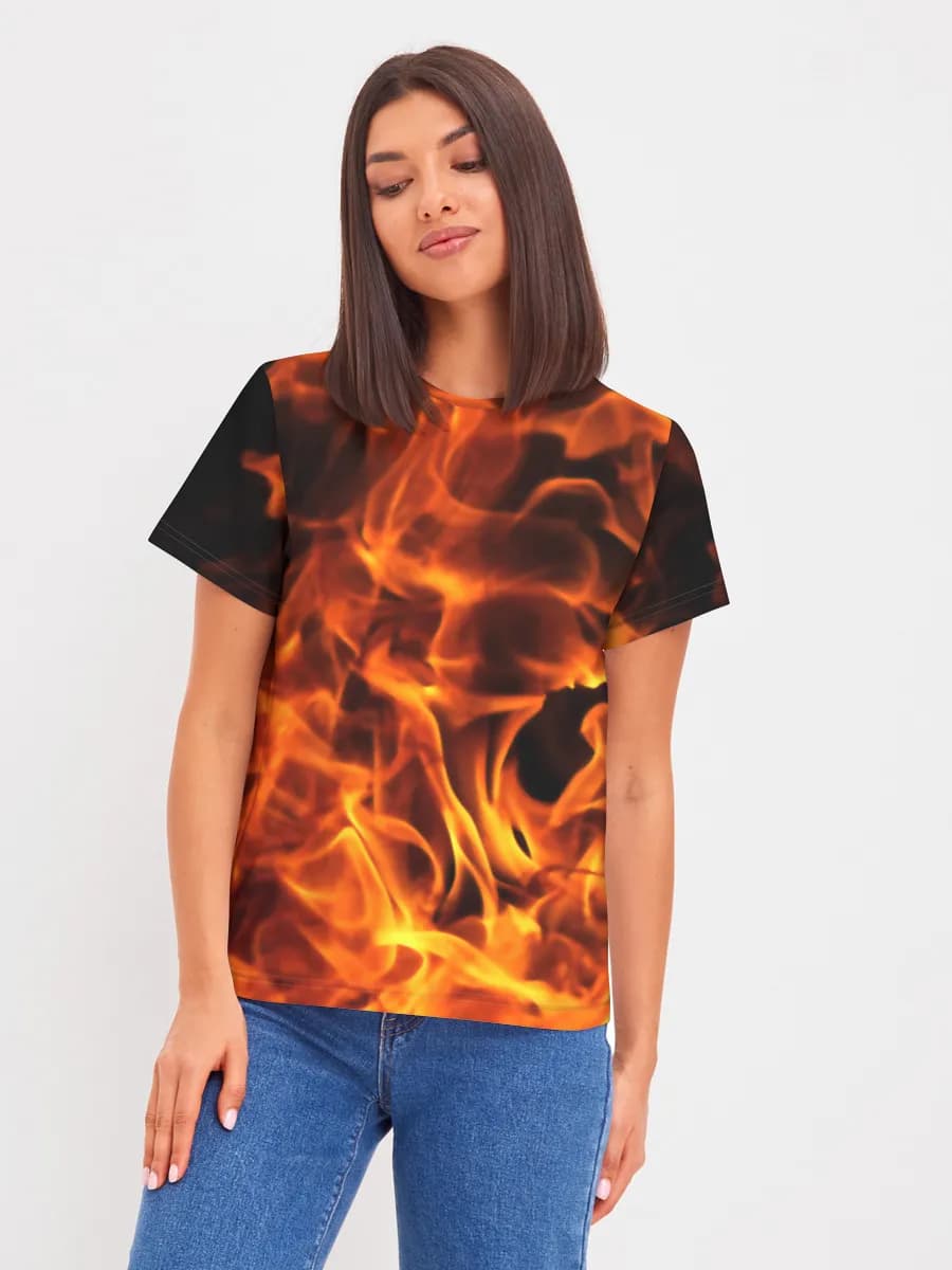 Women's basic cotton T-shirt