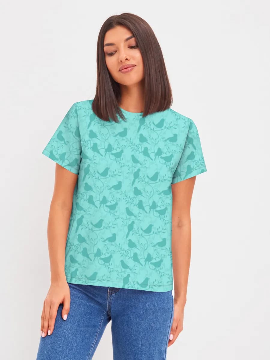 Women's basic cotton T-shirt