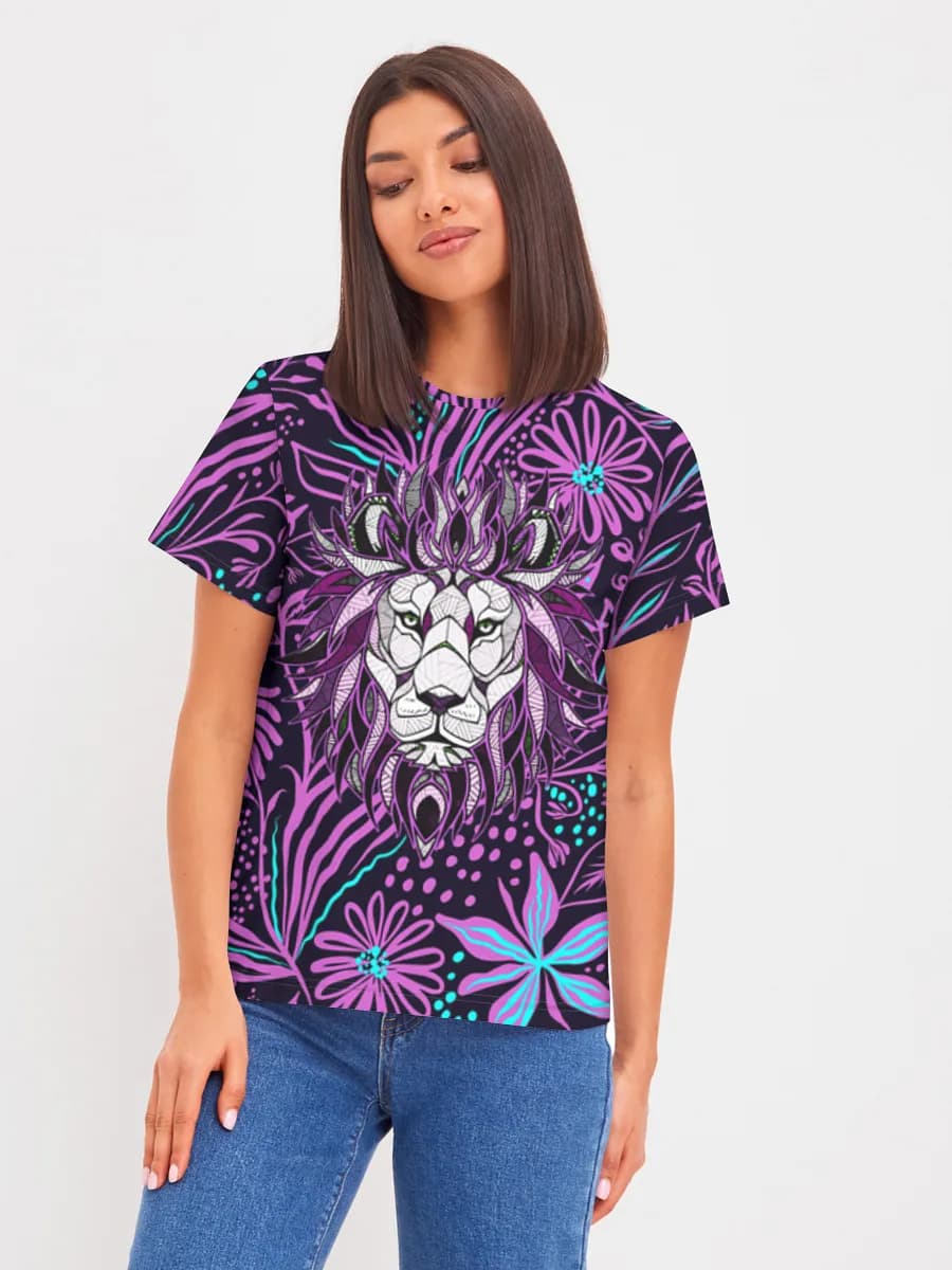 Women's basic cotton T-shirt