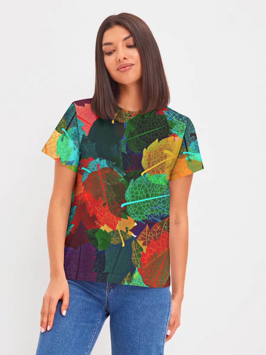 Women's basic cotton T-shirt