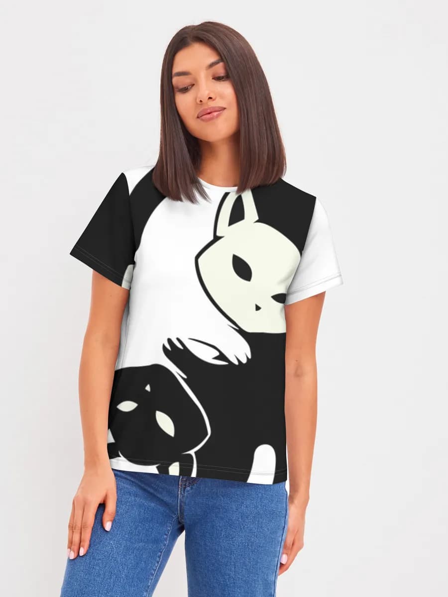 Women's basic cotton T-shirt