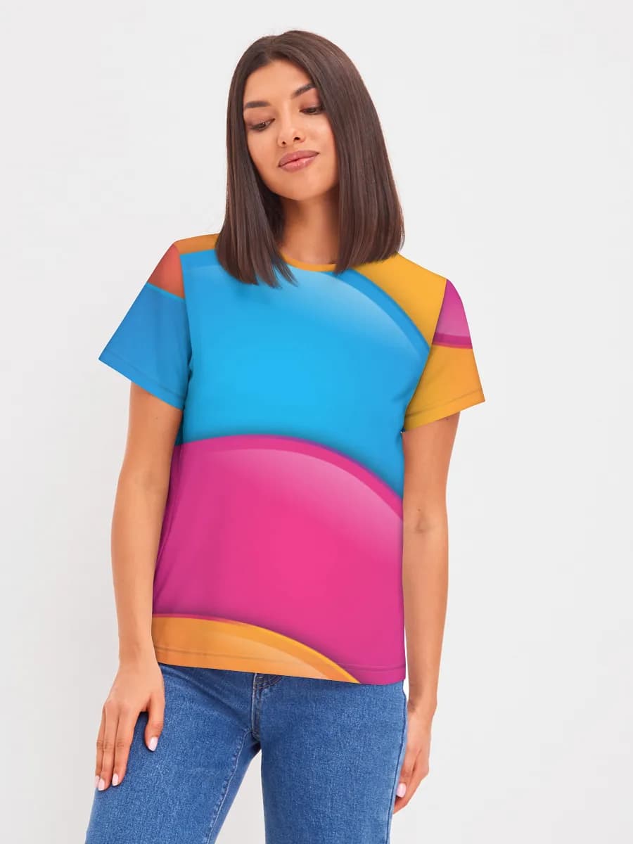 Women's basic cotton T-shirt