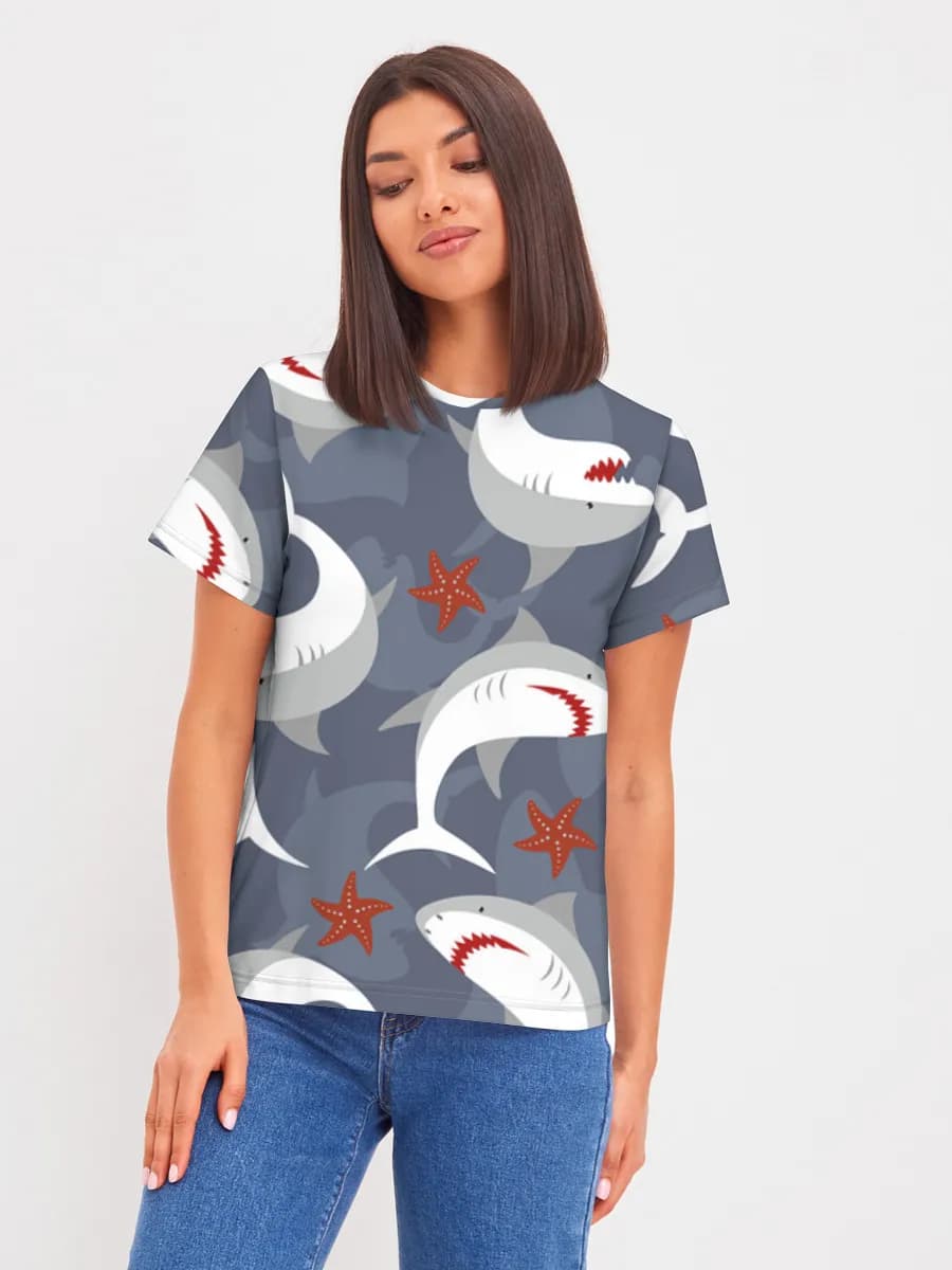Women's basic cotton T-shirt