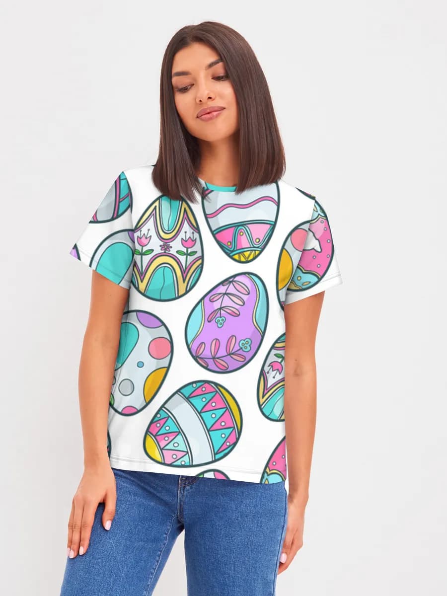 Women's basic cotton T-shirt