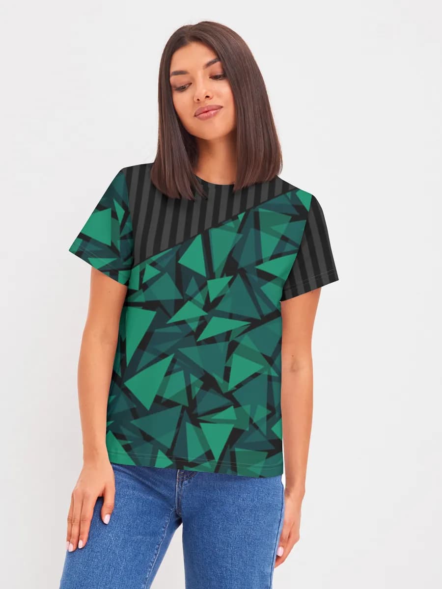 Women's basic cotton T-shirt