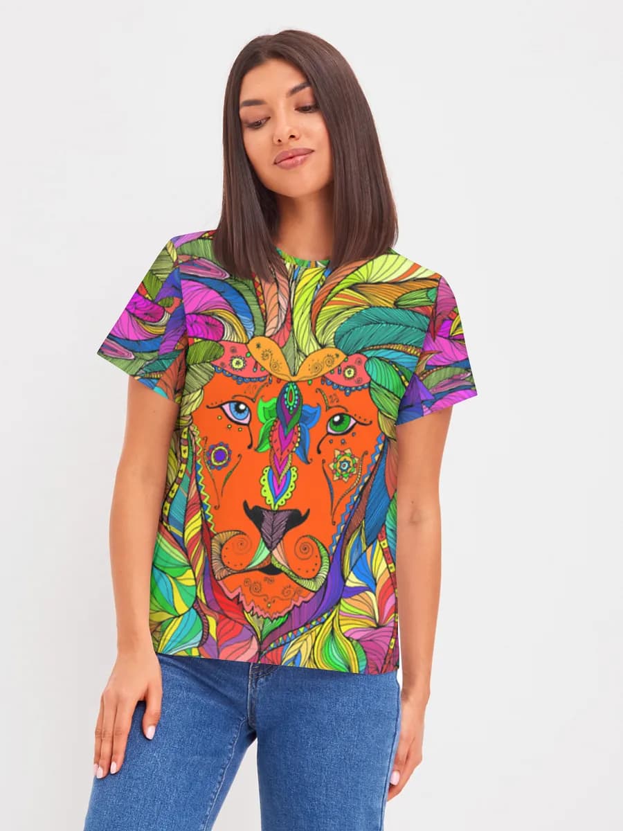Women's basic cotton T-shirt