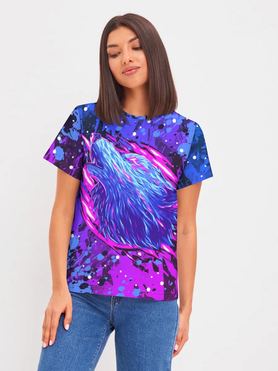 Women's basic cotton T-shirt