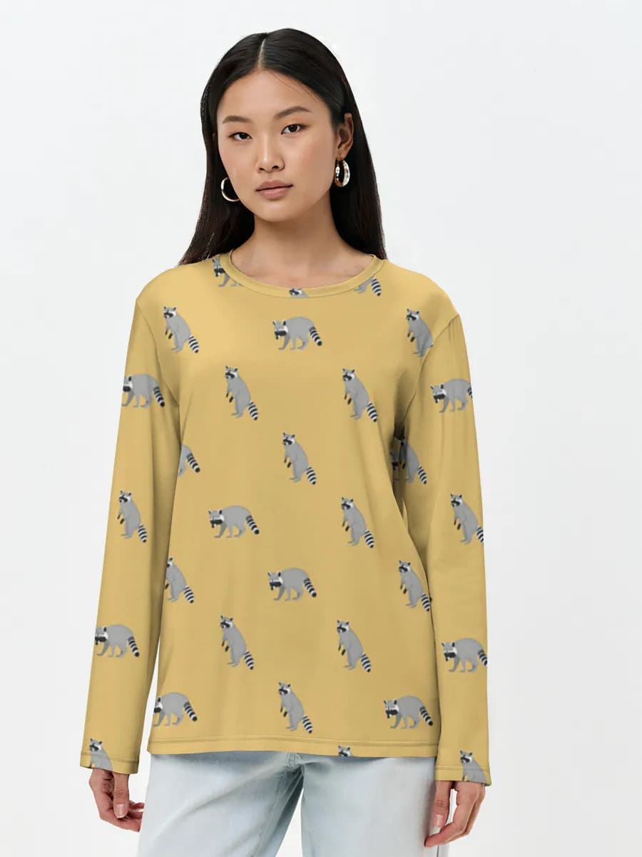 Women's long sleeve shirt. Cotton