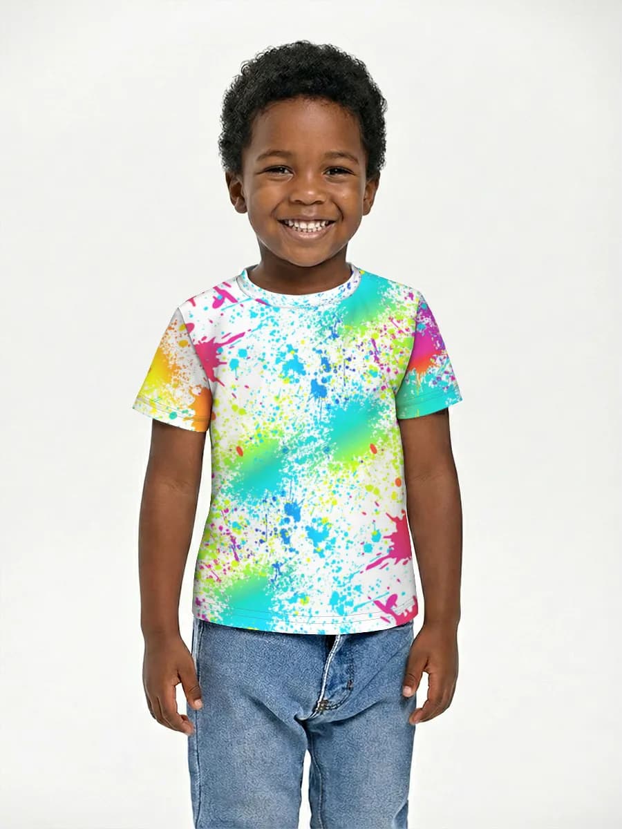 Camiseta de algodón para niños