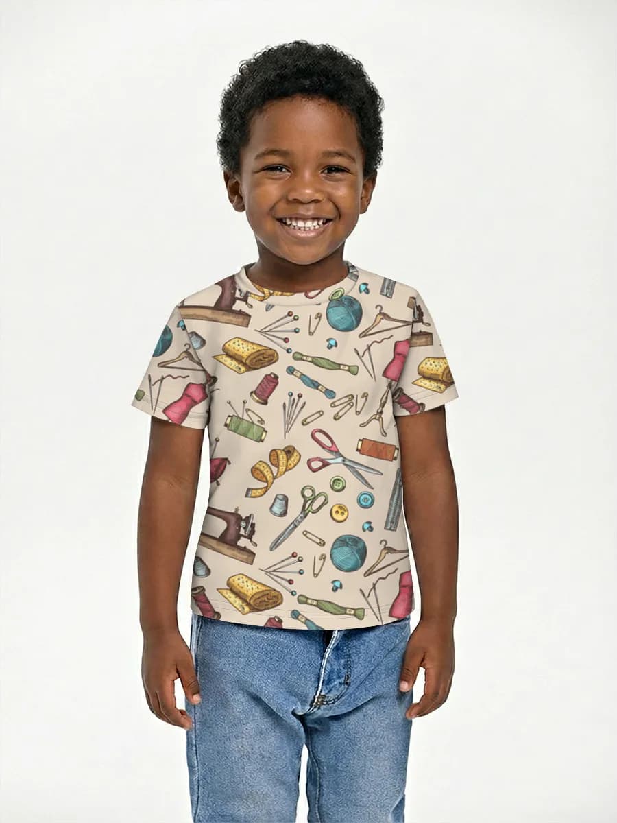 Children's cotton T-shirt (for boys)