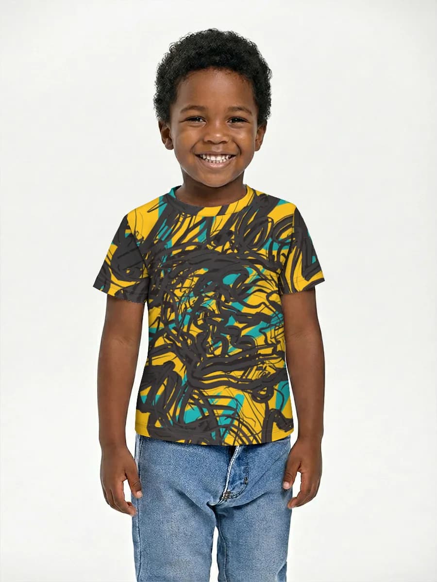 Camiseta de algodón para niños
