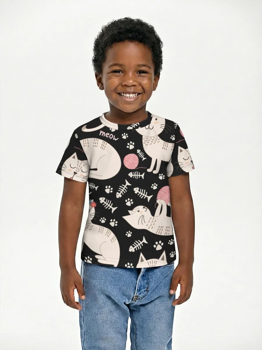 Children's cotton T-shirt (for boys)