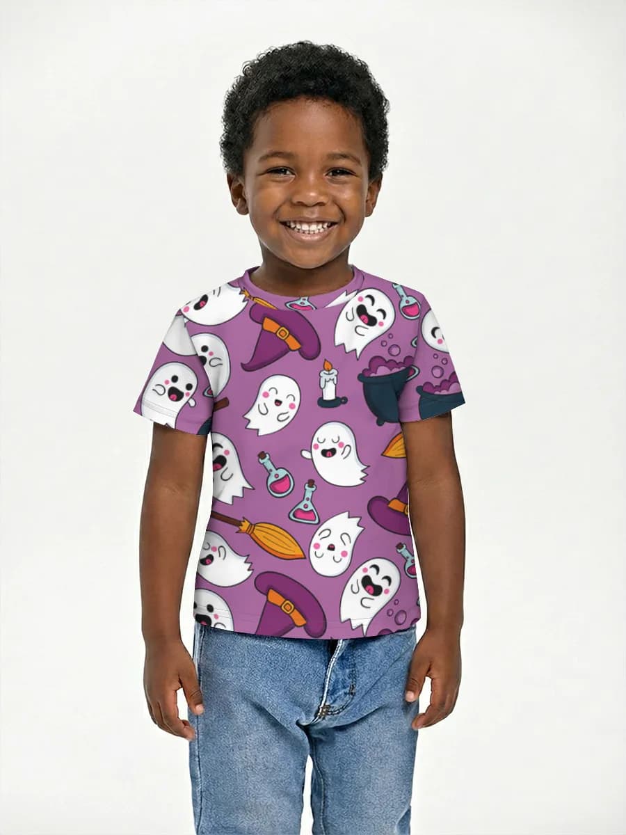Camiseta de algodón para niños