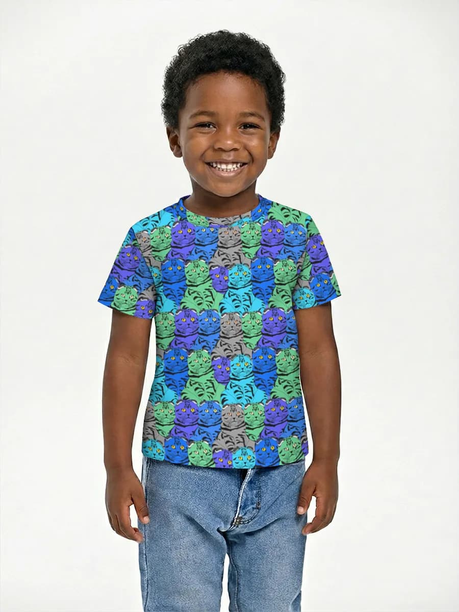 Children's cotton T-shirt (for boys)