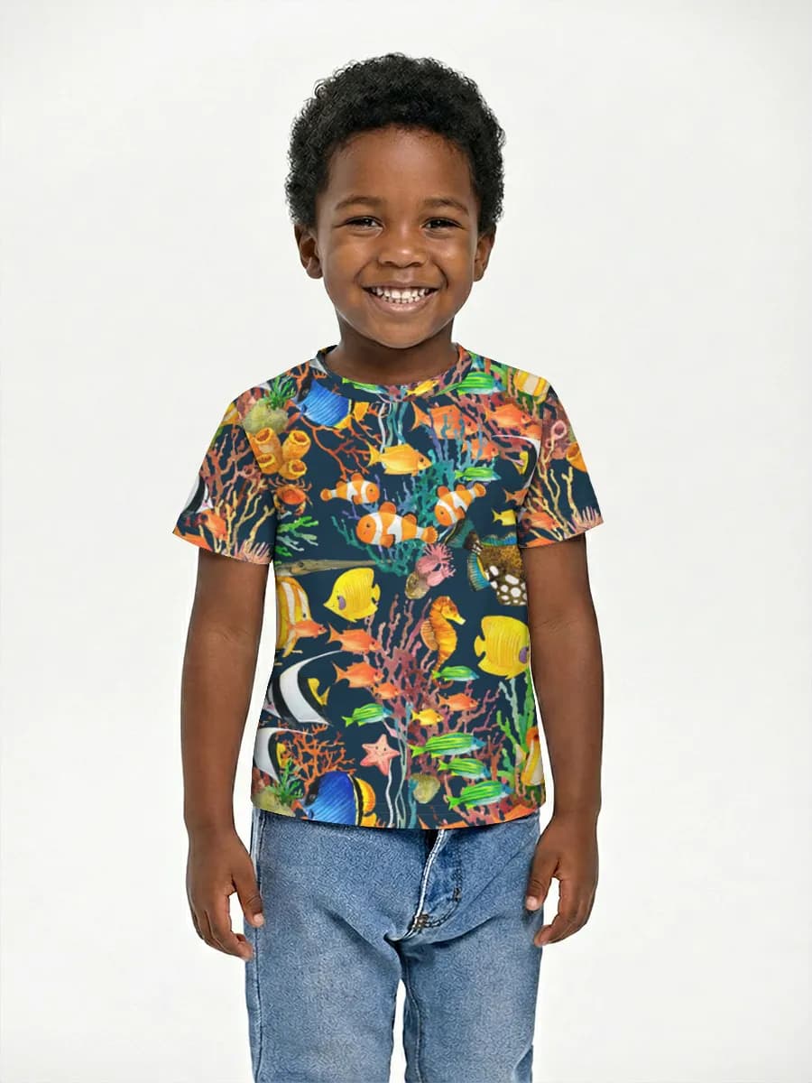 Children's cotton T-shirt (for boys)